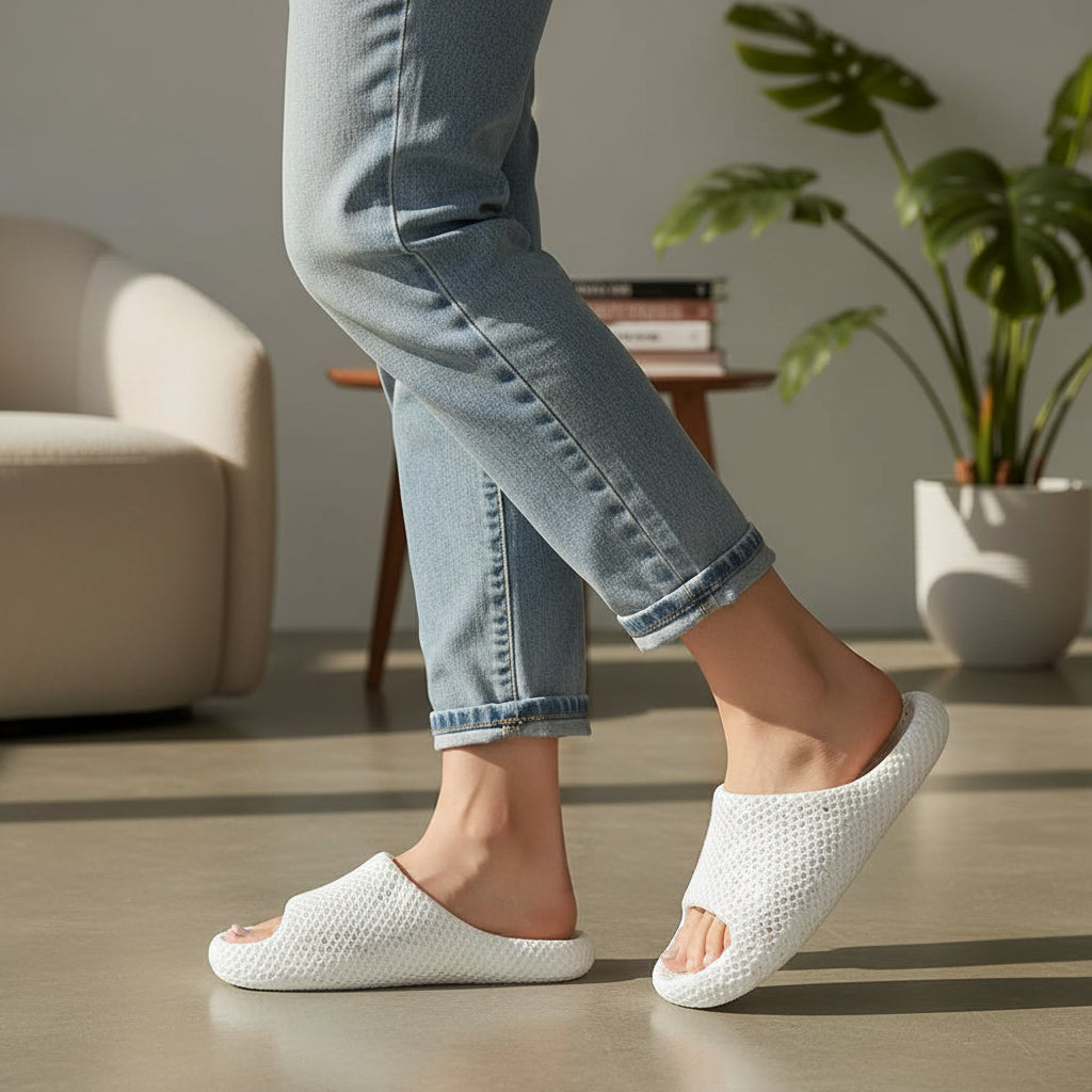 3D Printed Waterproof Slippers – Non-Slip Indoor and Outdoor Shoes-Bon Voyage Vintage