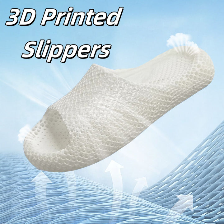 3D Printed Waterproof Slippers – Non-Slip Indoor and Outdoor Shoes-Bon Voyage Vintage