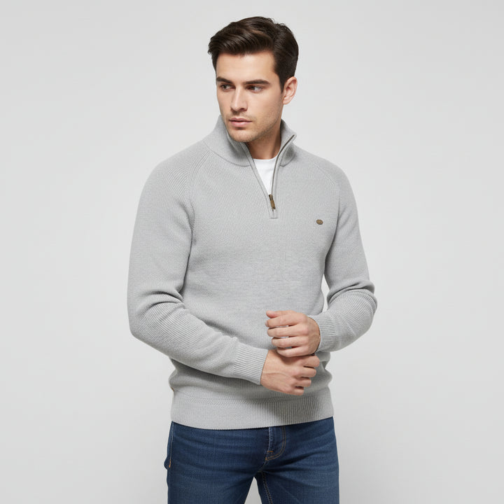 Bon Voyage Vintage - Men’s Half-Zip Fall Cardigan-Bon Voyage Vintage