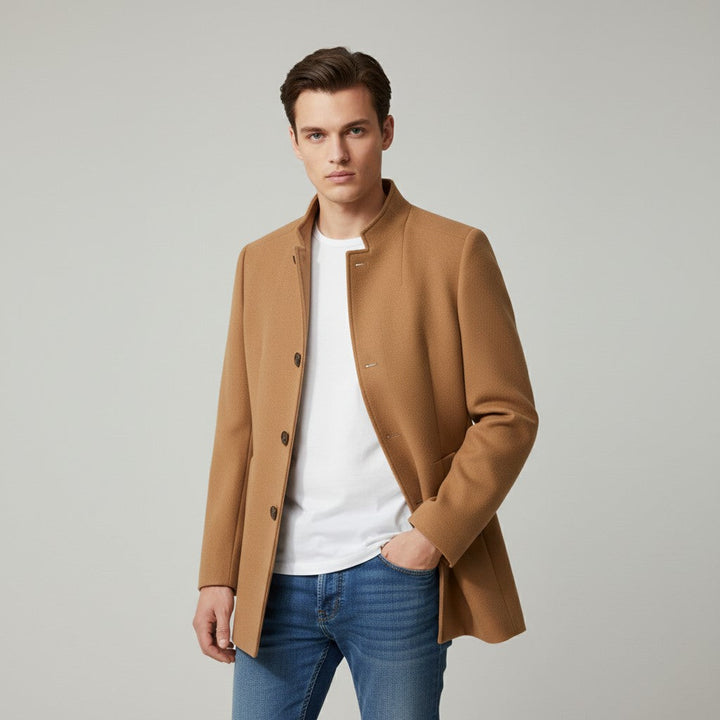 Bon Voyage Vintage Men’s Modern Fall Coat-Bon Voyage Vintage