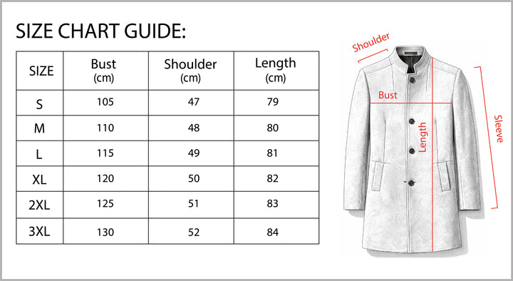 Bon Voyage Vintage Men’s Modern Fall Coat-Bon Voyage Vintage