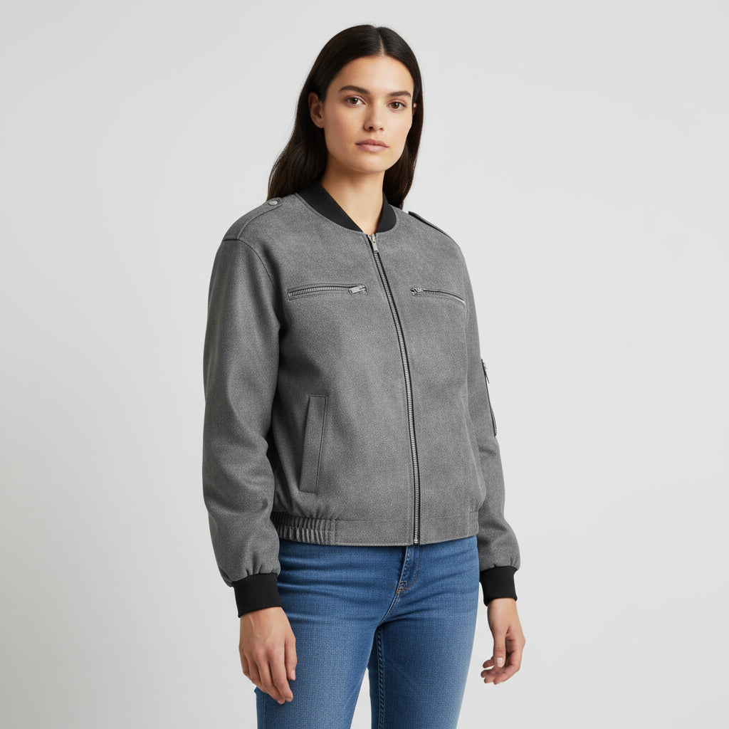 Bon Voyage Vintage – Trendy Casual Jacket for Women-Bon Voyage Vintage