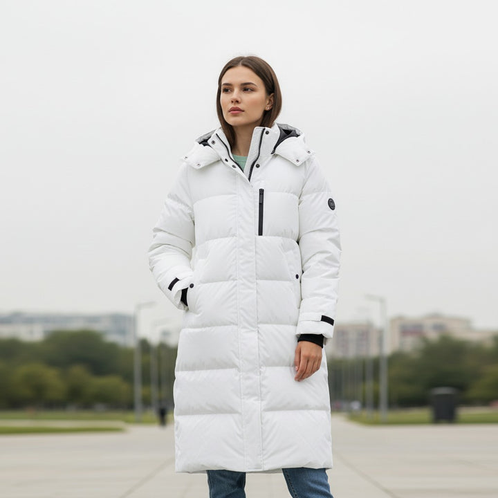 Bon Voyage Vintage - Trendy Long Coat for Women-Bon Voyage Vintage