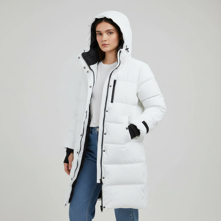 Bon Voyage Vintage - Trendy Long Coat for Women-Bon Voyage Vintage