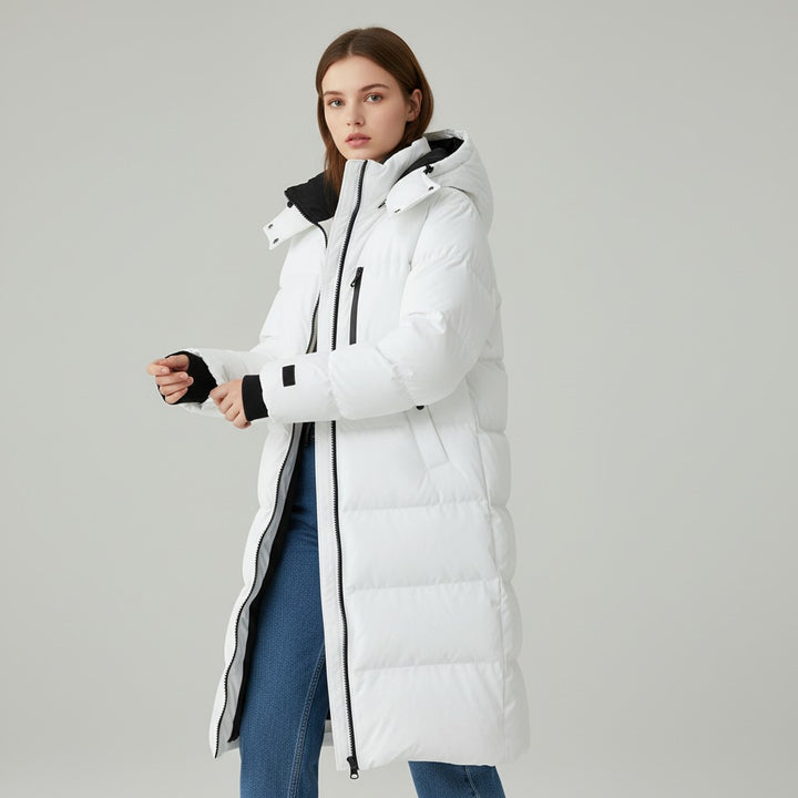 Bon Voyage Vintage - Trendy Long Coat for Women-Bon Voyage Vintage