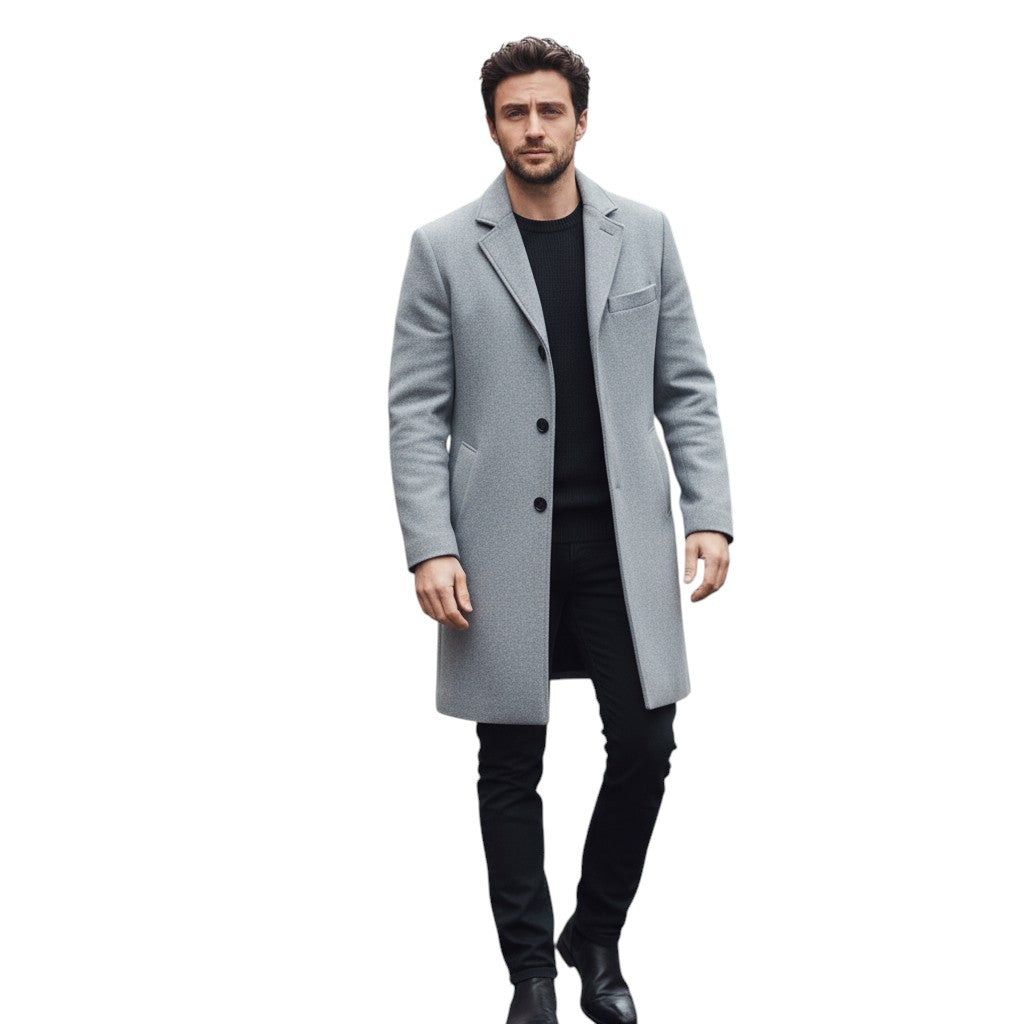 Bon Voyage Vintage - Warm Winter Coat for Men-Bon Voyage Vintage