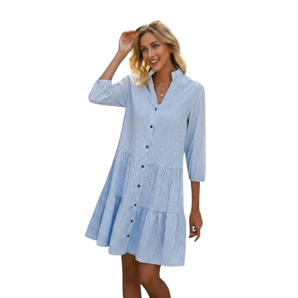 Bon Voyage Vintage - Women’s Autumn Dress-Bon Voyage Vintage