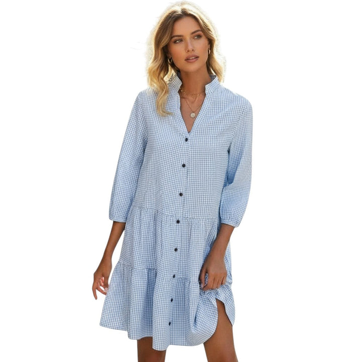 Bon Voyage Vintage - Women’s Autumn Dress-Bon Voyage Vintage