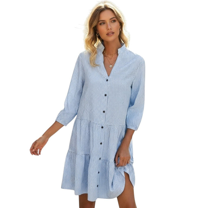 Bon Voyage Vintage - Women’s Autumn Dress-Bon Voyage Vintage