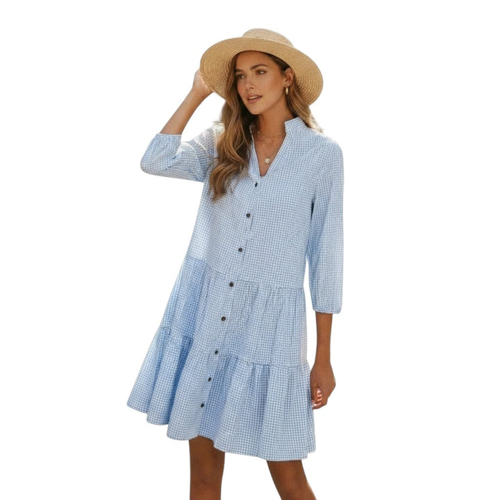 Bon Voyage Vintage - Women’s Autumn Dress-Bon Voyage Vintage