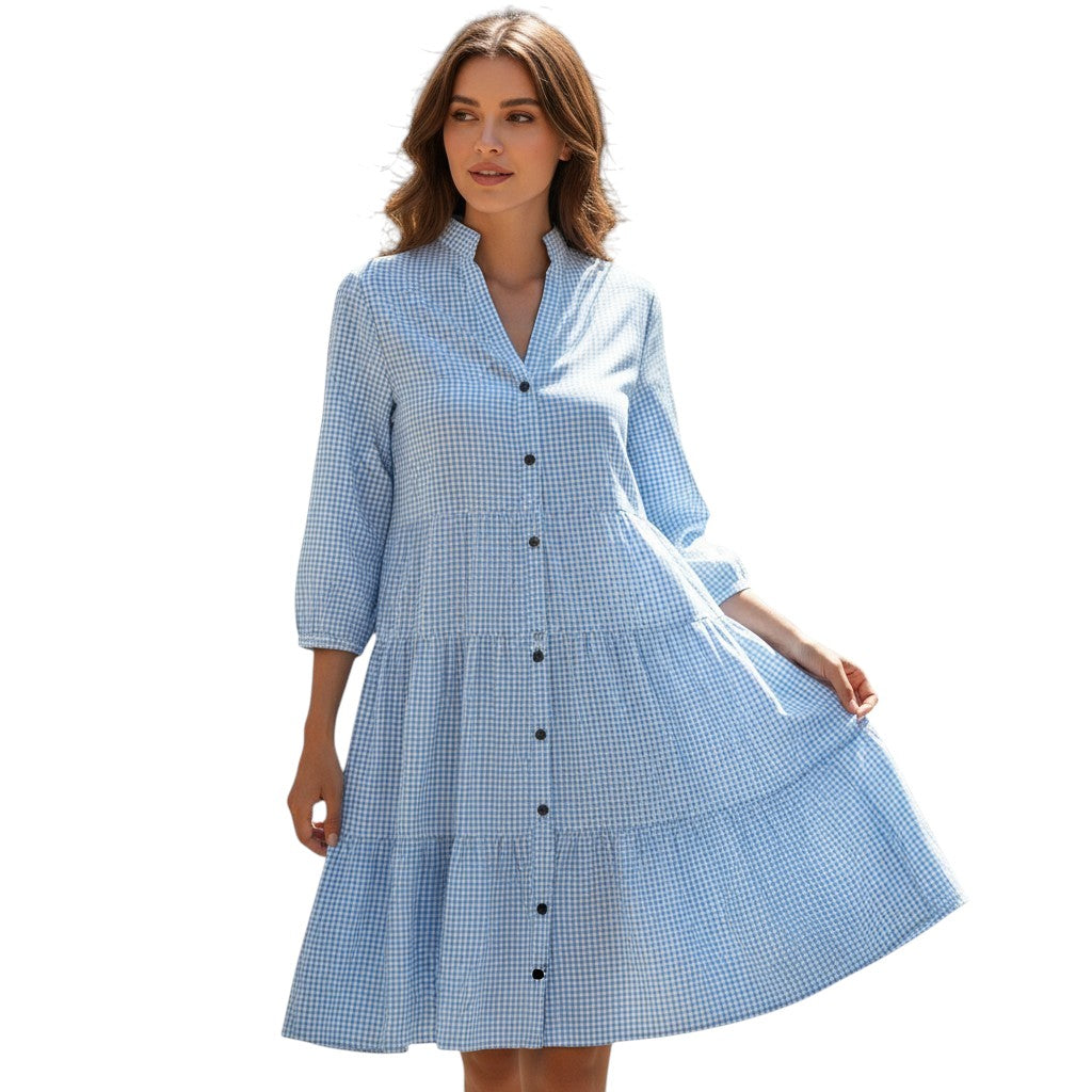 Bon Voyage Vintage - Women’s Autumn Dress-Bon Voyage Vintage