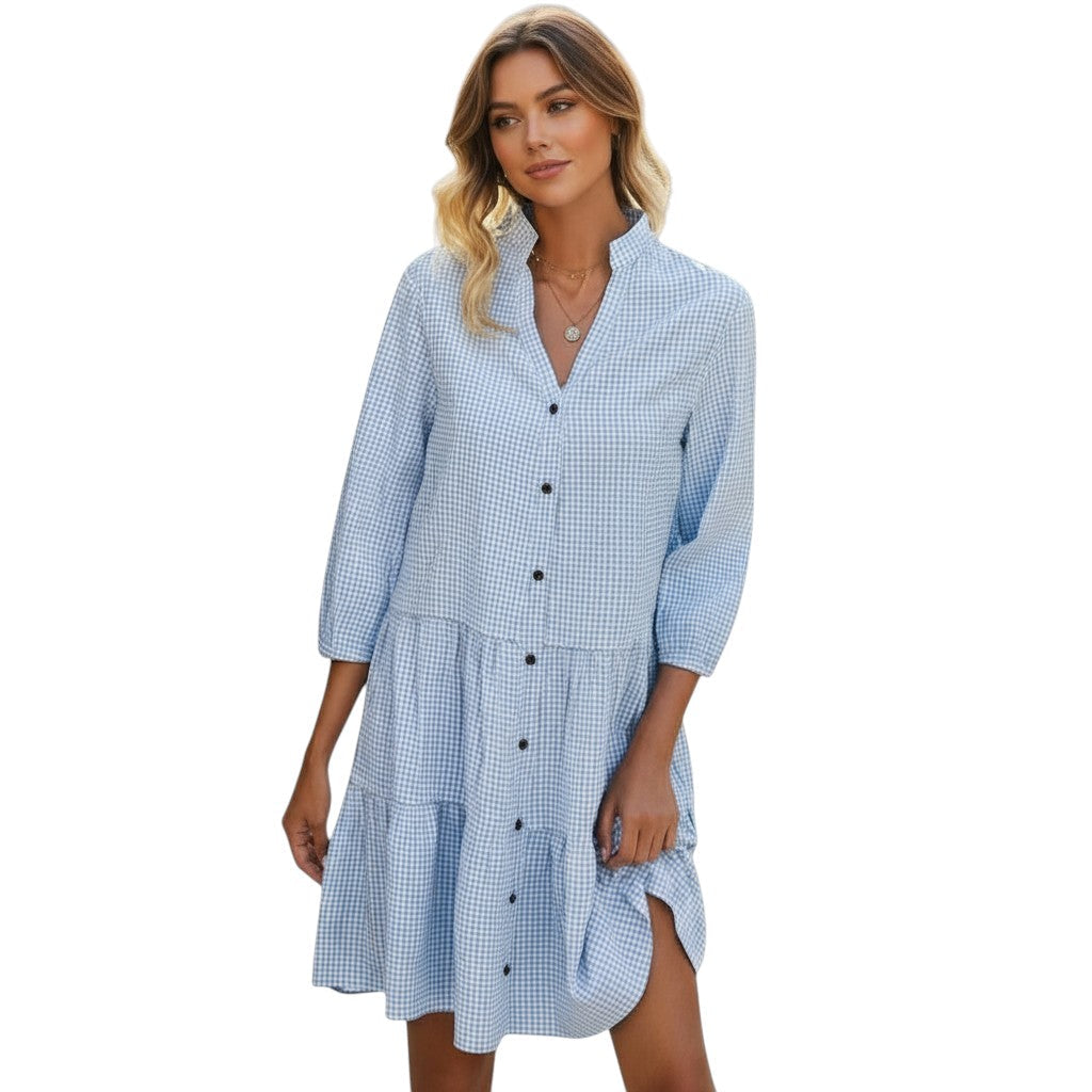 Bon Voyage Vintage - Women’s Autumn Dress-Bon Voyage Vintage