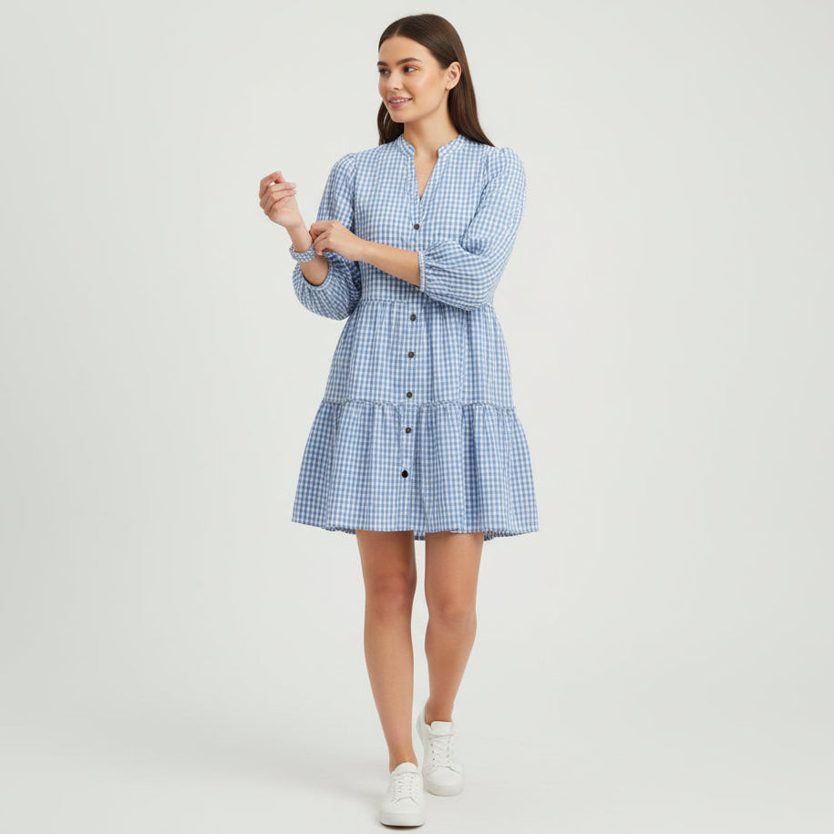 Bon Voyage Vintage - Women’s Autumn Dress-Bon Voyage Vintage