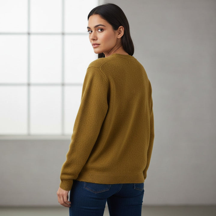 Bon Voyage Vintage Women's Fall Knit Sweater-Bon Voyage Vintage