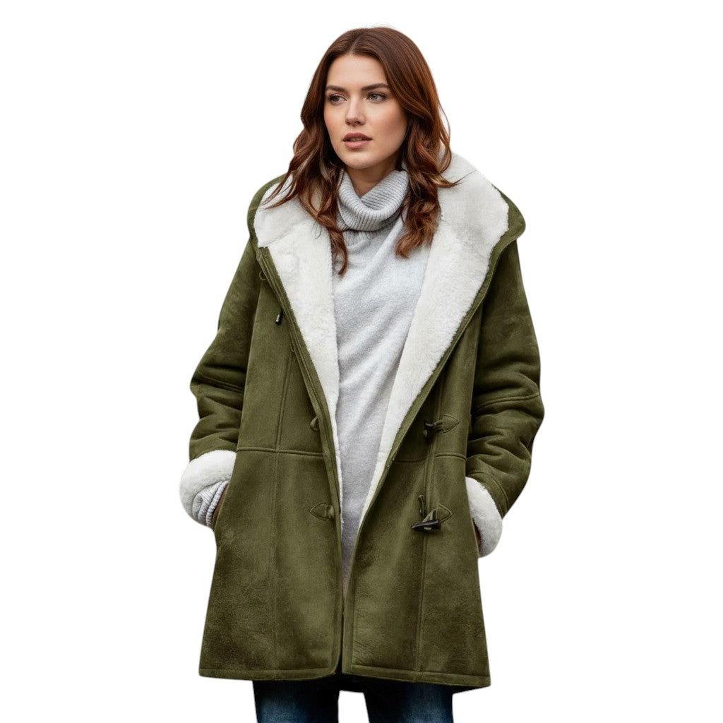 Bon Voyage Vintage - Women's Hooded Coat-Bon Voyage Vintage