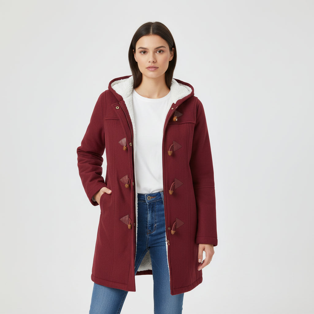 Bon Voyage Vintage - Women's Hooded Coat-Bon Voyage Vintage