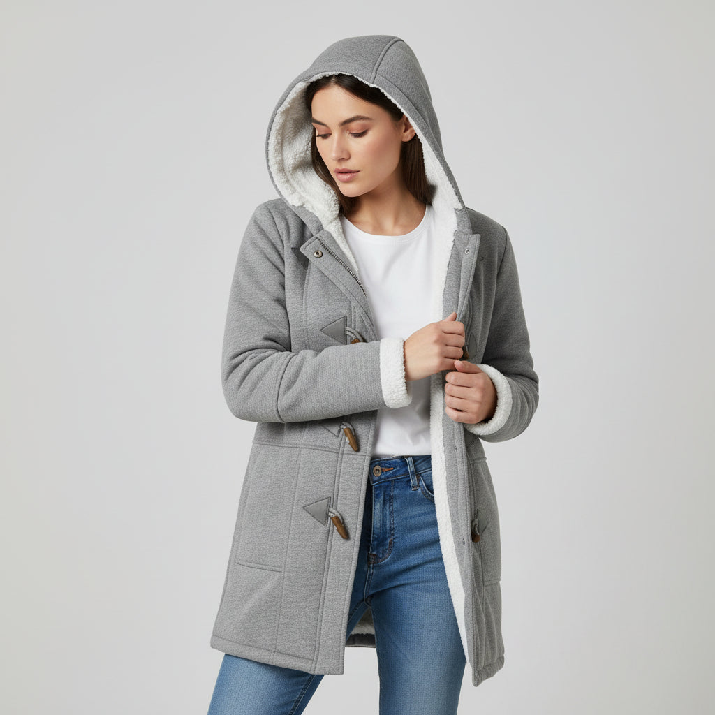 Bon Voyage Vintage - Women's Hooded Coat-Bon Voyage Vintage