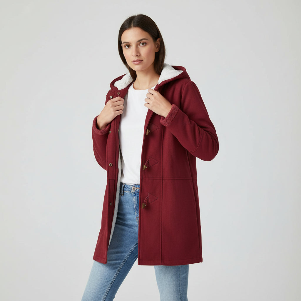 Bon Voyage Vintage - Women's Hooded Coat-Bon Voyage Vintage