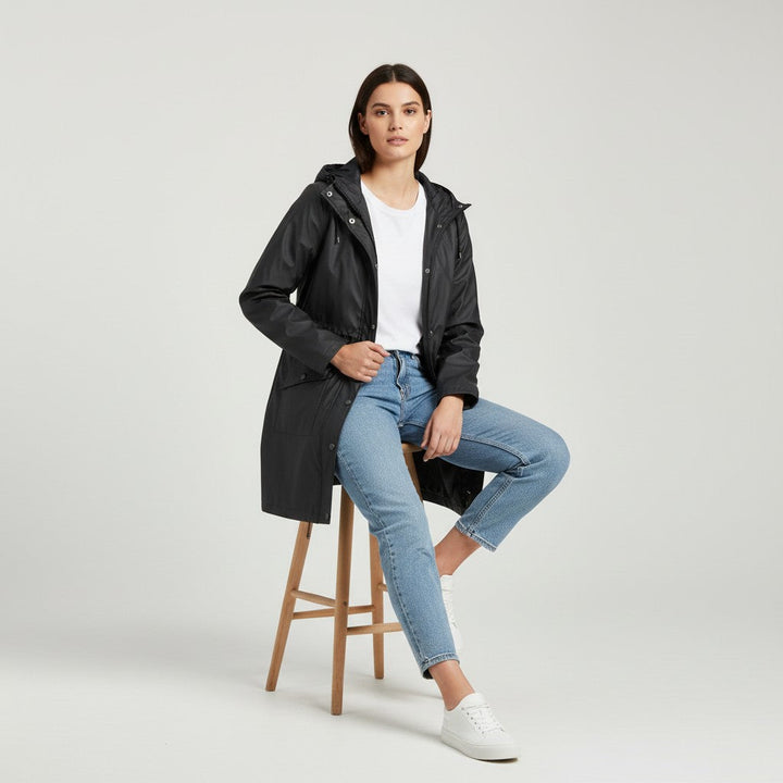 Bon Voyage Vintage Women’s Lightweight Autumn Raincoat-Bon Voyage Vintage