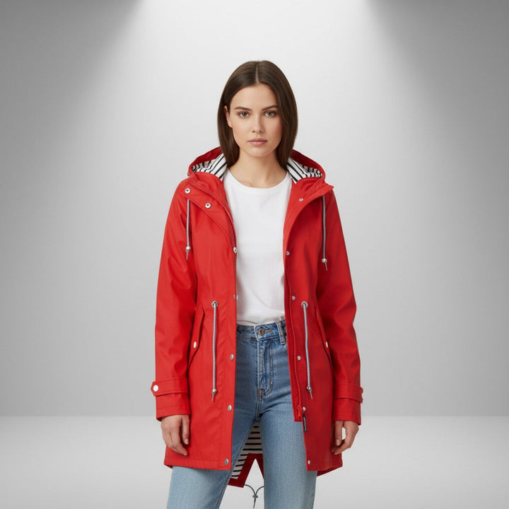 Bon Voyage Vintage Women’s Waterproof Raincoat-Bon Voyage Vintage