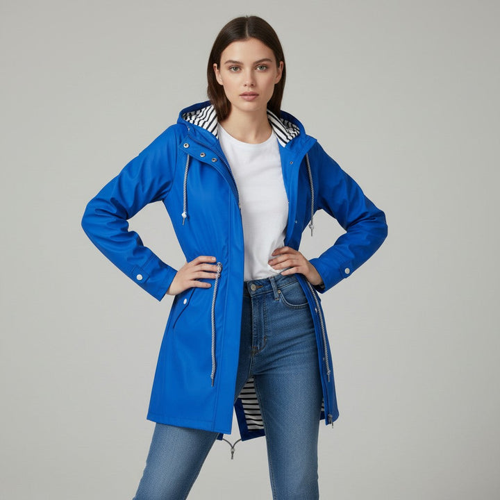 Bon Voyage Vintage Women’s Waterproof Raincoat-Bon Voyage Vintage