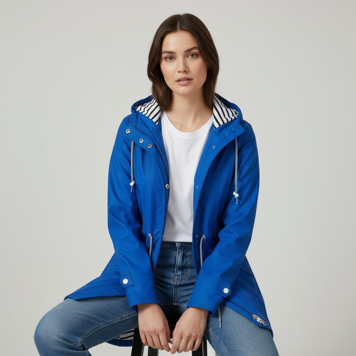 Bon Voyage Vintage Women’s Waterproof Raincoat-Bon Voyage Vintage