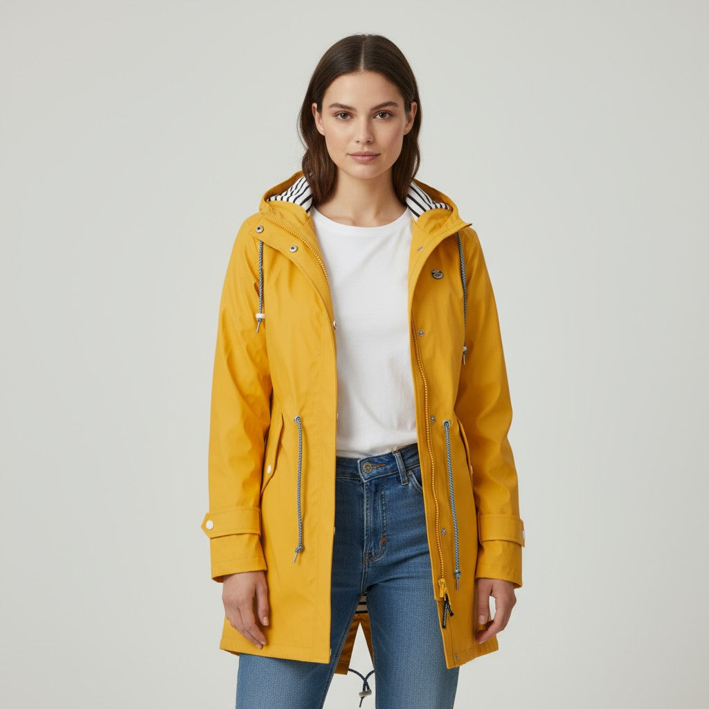 Bon Voyage Vintage Women’s Waterproof Raincoat-Bon Voyage Vintage