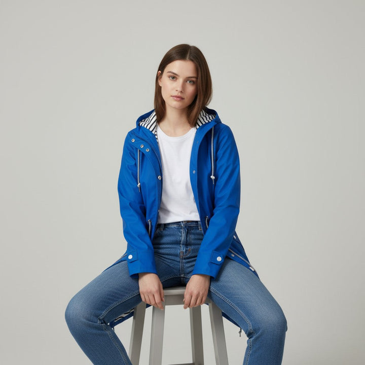 Bon Voyage Vintage Women’s Waterproof Raincoat-Bon Voyage Vintage