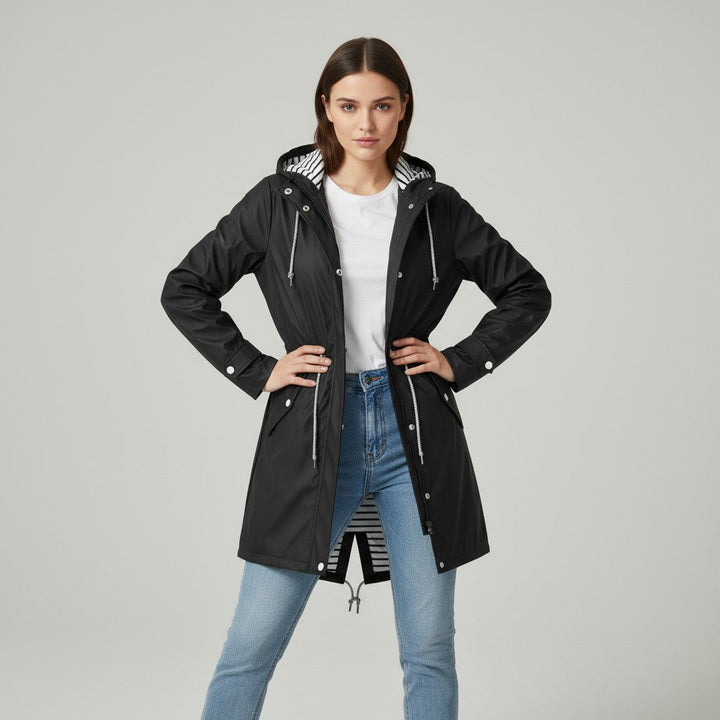 Bon Voyage Vintage Women’s Waterproof Raincoat-Bon Voyage Vintage