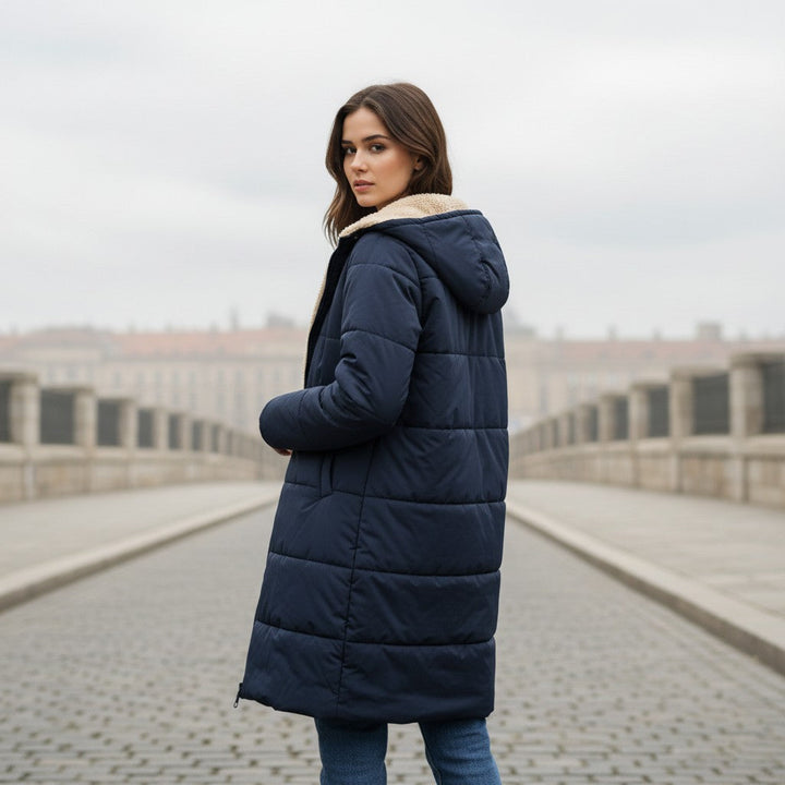 Bon Voyage Vintage Women's Winter Puffer Coat-Bon Voyage Vintage