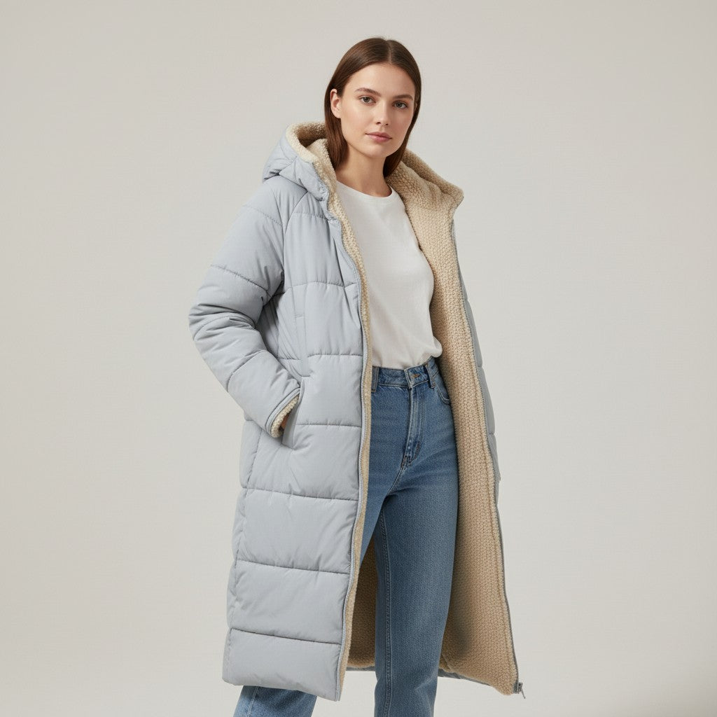 Bon Voyage Vintage Women's Winter Puffer Coat-Bon Voyage Vintage