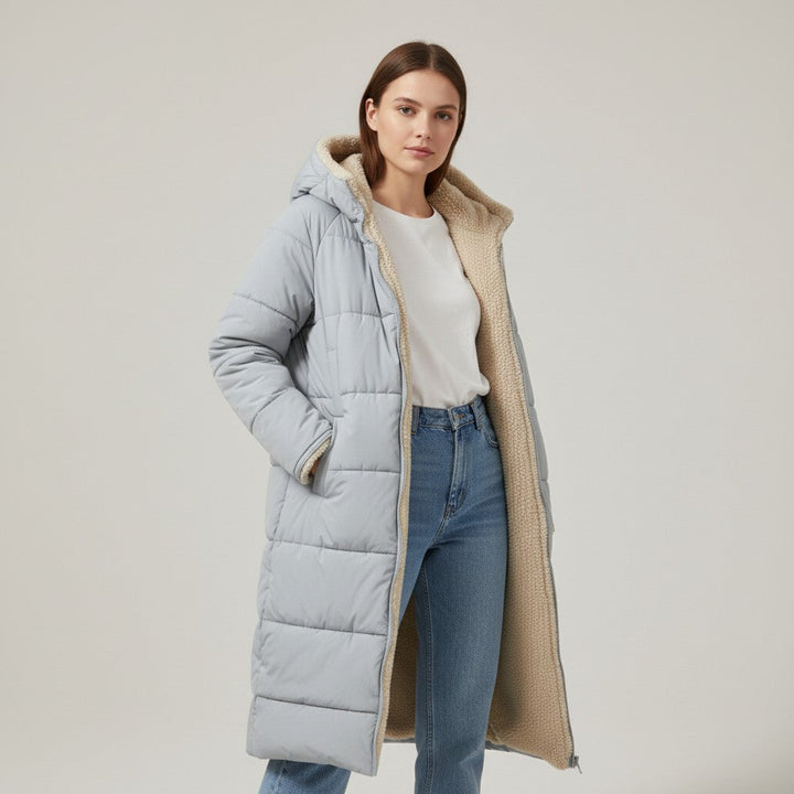 Bon Voyage Vintage Women's Winter Puffer Coat-Bon Voyage Vintage