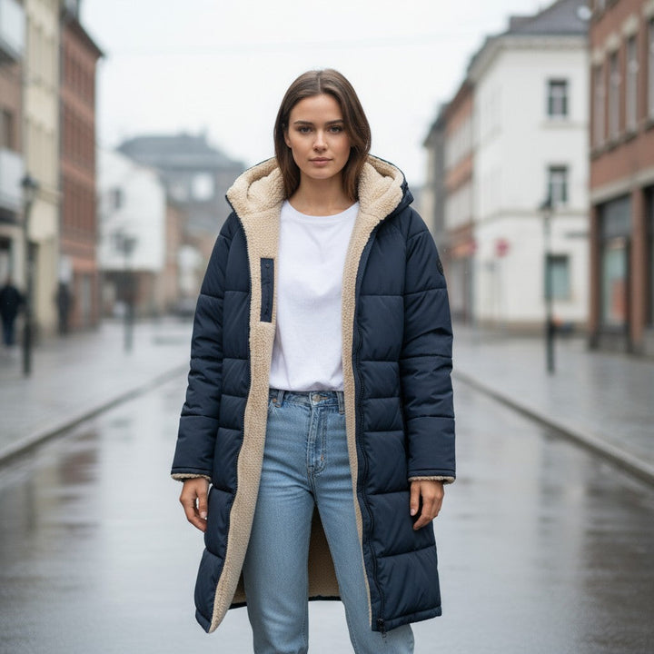 Bon Voyage Vintage Women's Winter Puffer Coat-Bon Voyage Vintage