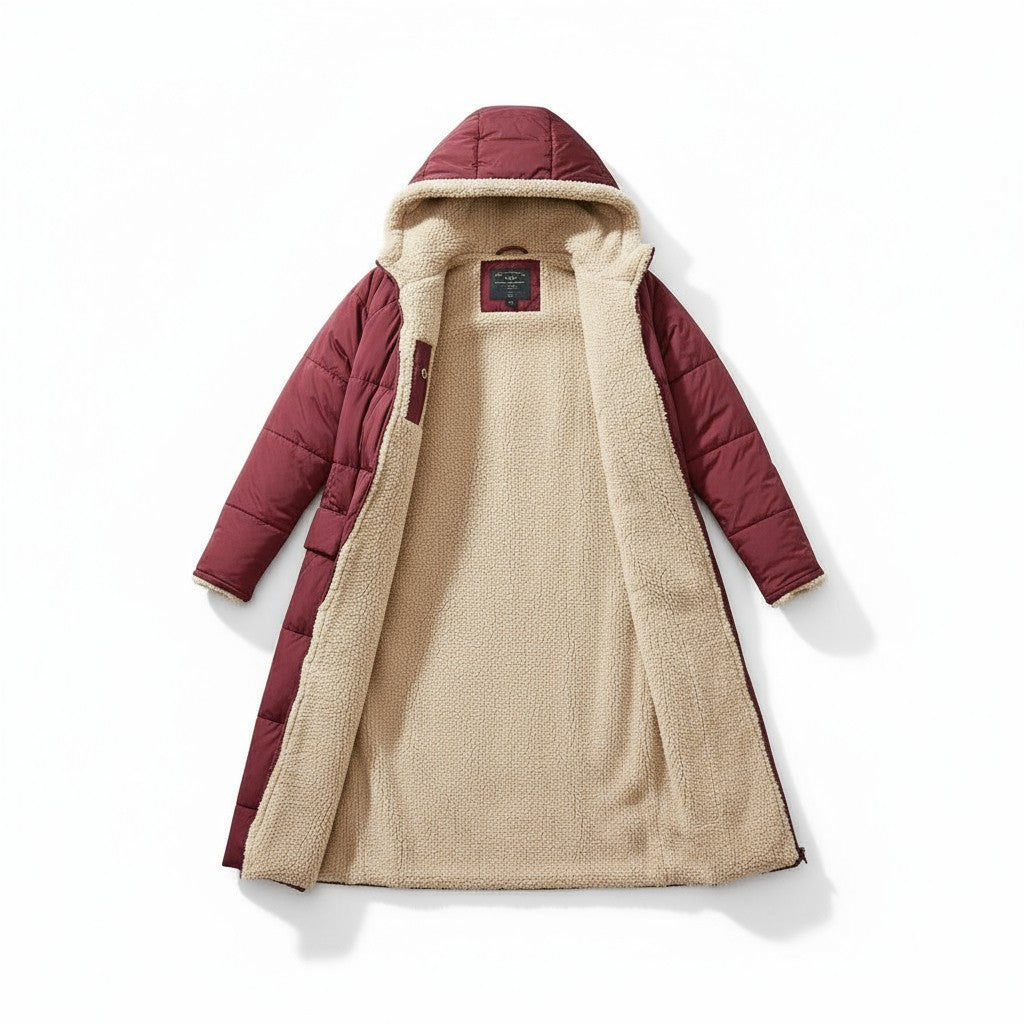 Bon Voyage Vintage Women's Winter Puffer Coat-Bon Voyage Vintage