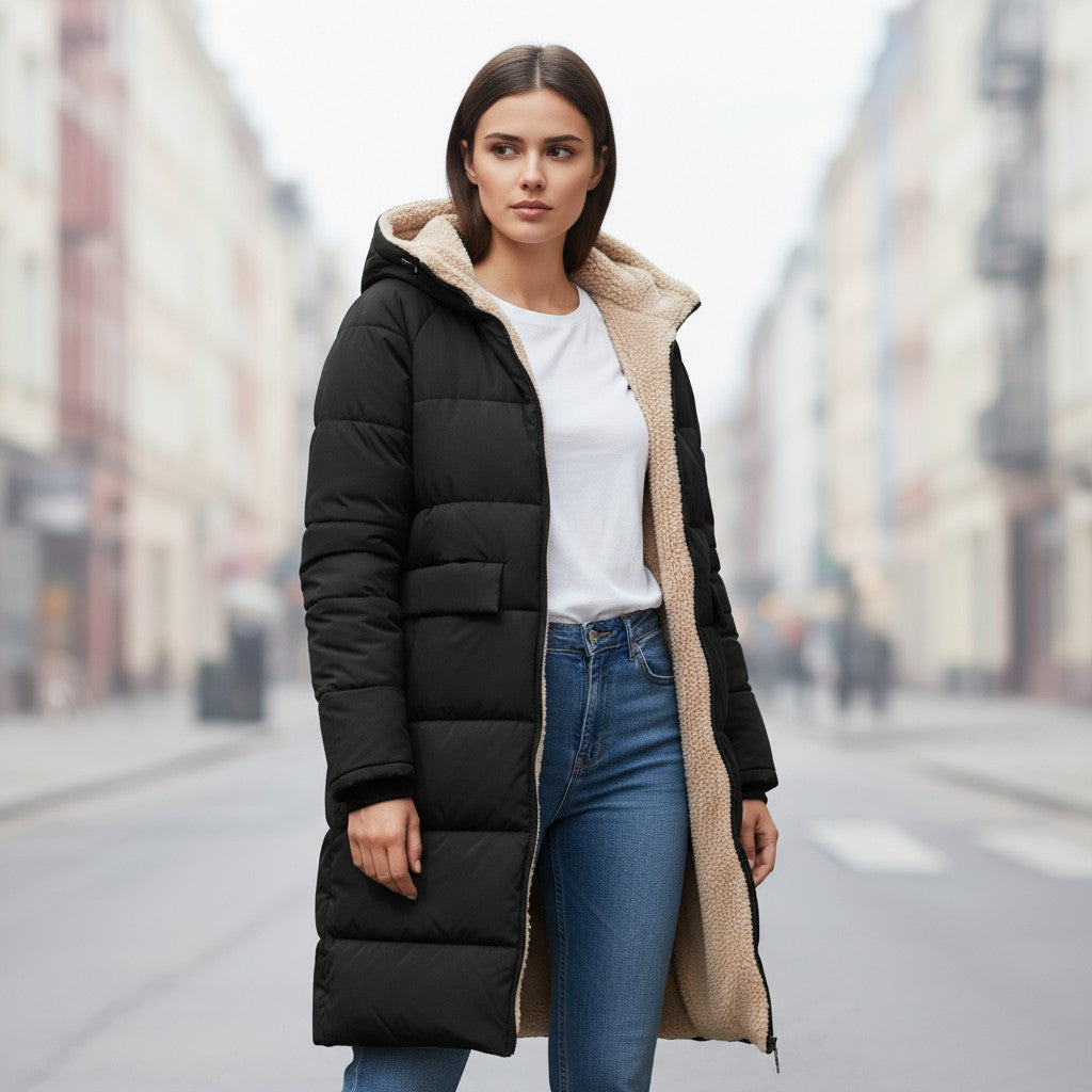 Bon Voyage Vintage Women's Winter Puffer Coat-Bon Voyage Vintage