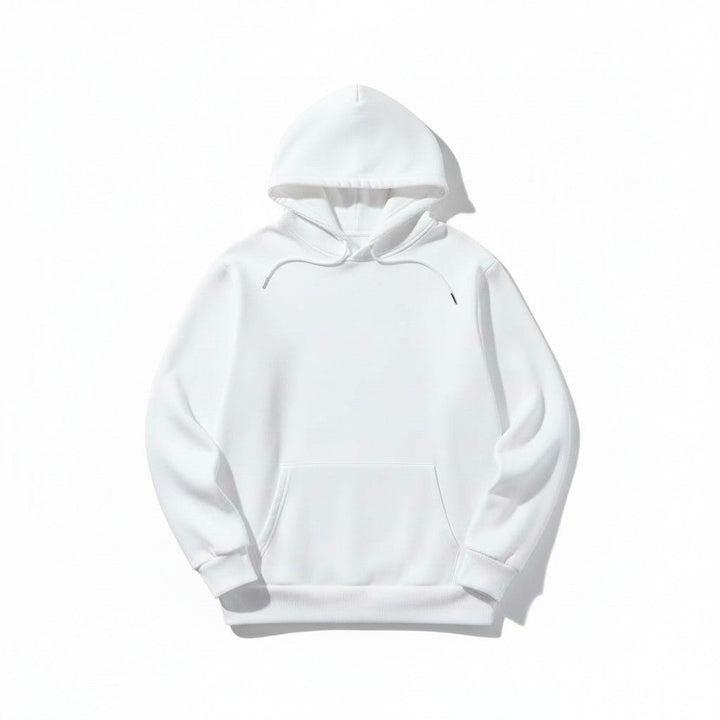 Cotton Blend Casual Hooded Sweatshirt For Men-Bon Voyage Vintage