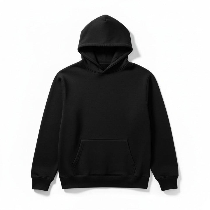 Cotton Blend Casual Hooded Sweatshirt For Men-Bon Voyage Vintage