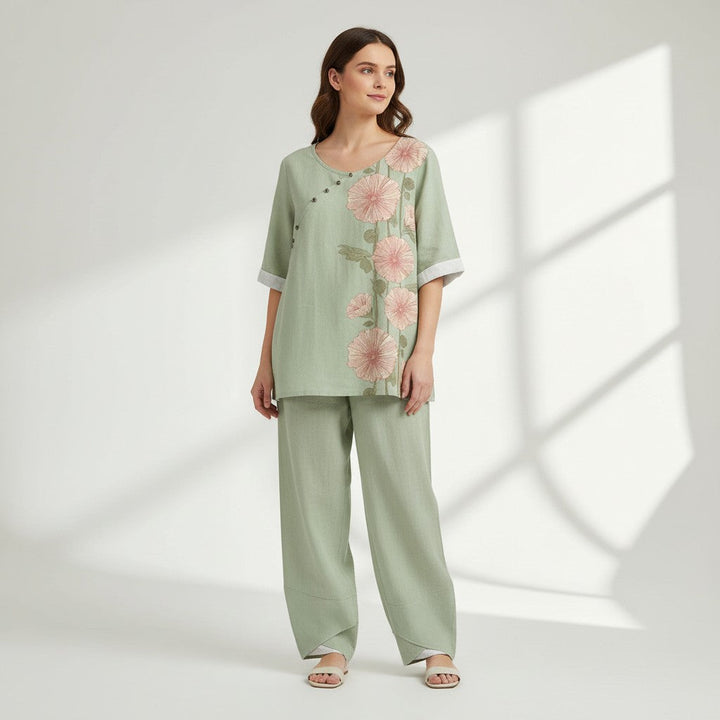 Elegant Autumn Two-Piece Fashion Set For Women-Bon Voyage Vintage