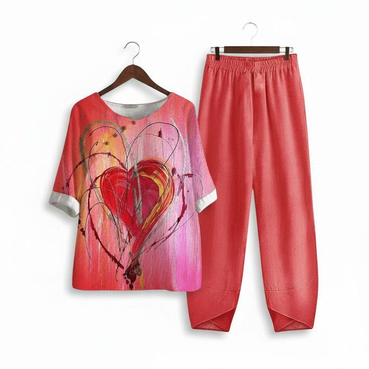 Elegant Autumn Two-Piece Fashion Set For Women-Bon Voyage Vintage