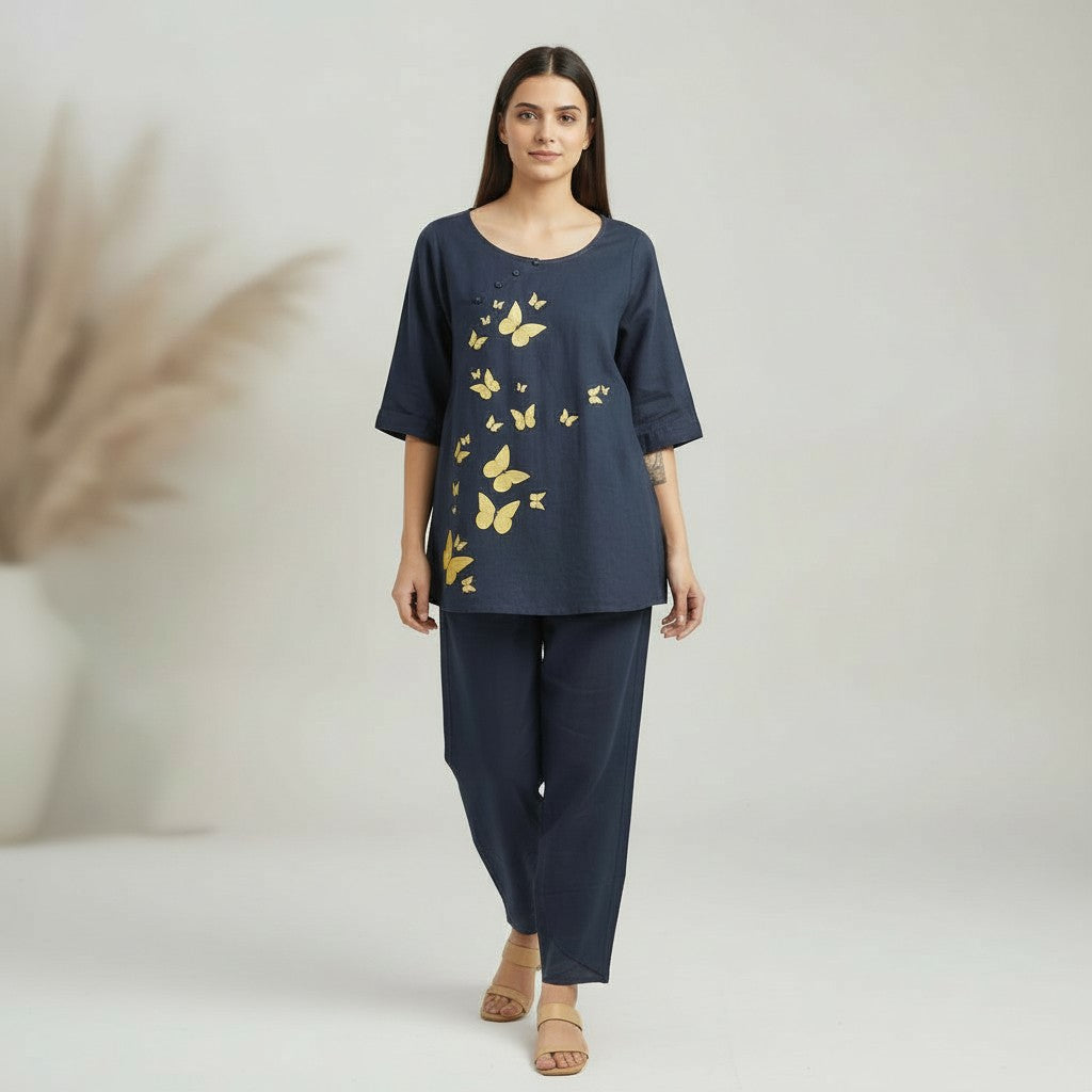 Elegant Autumn Two-Piece Fashion Set For Women-Bon Voyage Vintage