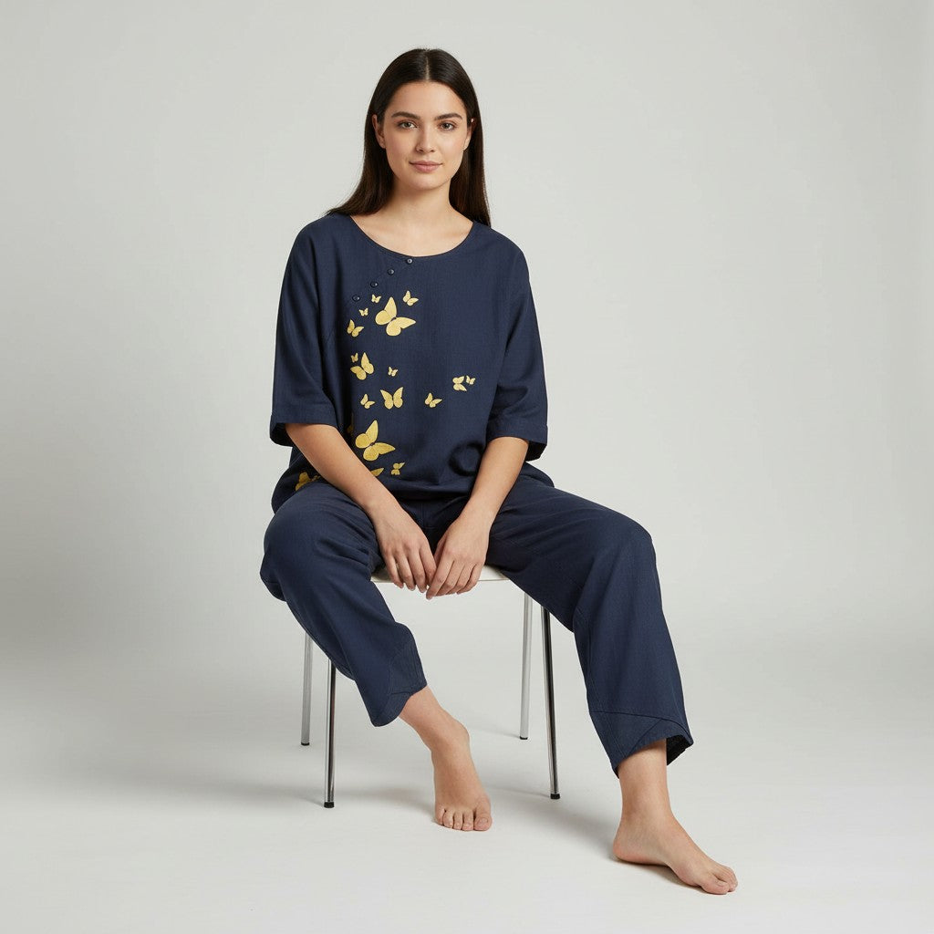 Elegant Autumn Two-Piece Fashion Set For Women-Bon Voyage Vintage