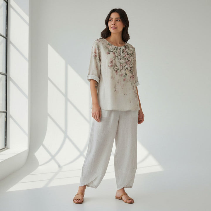 Elegant Autumn Two-Piece Fashion Set For Women-Bon Voyage Vintage