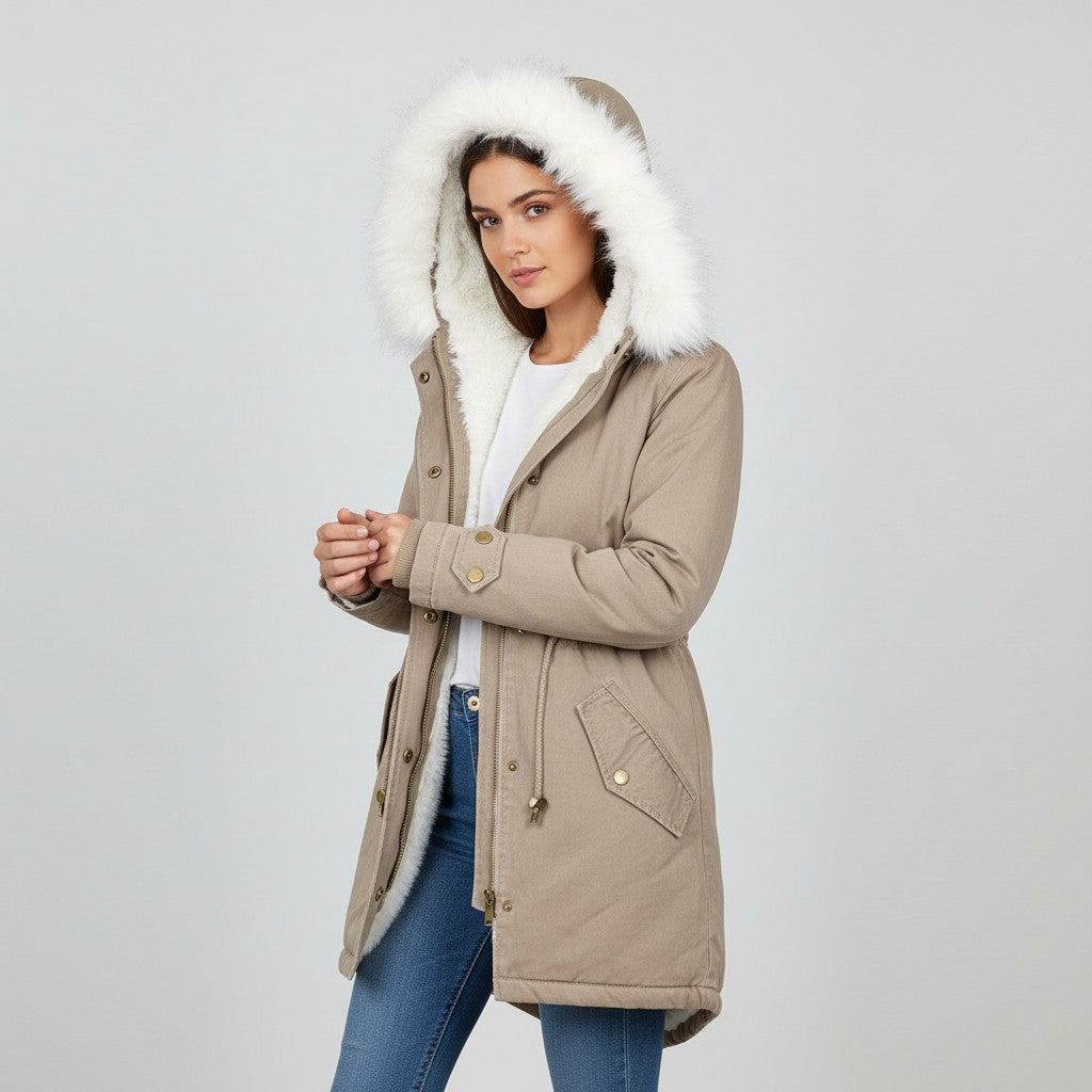 Extra Warm Winter Jacket with Windproof Water-Resistant Coat-Bon Voyage Vintage