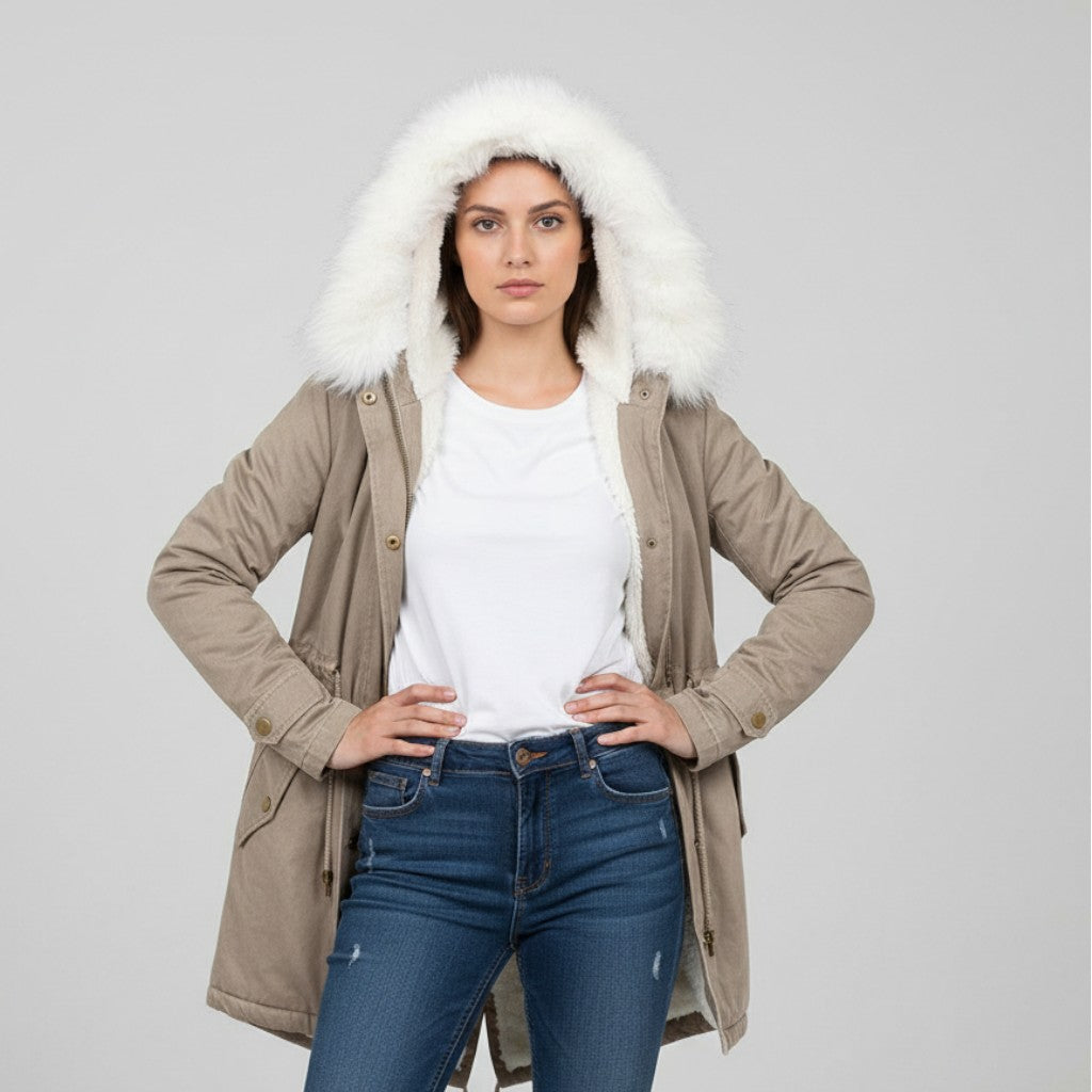 Extra Warm Winter Jacket with Windproof Water-Resistant Coat-Bon Voyage Vintage