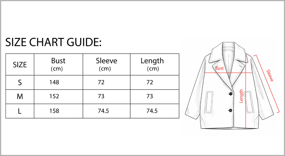 Fall Winter Lapel Woolen Office Coat