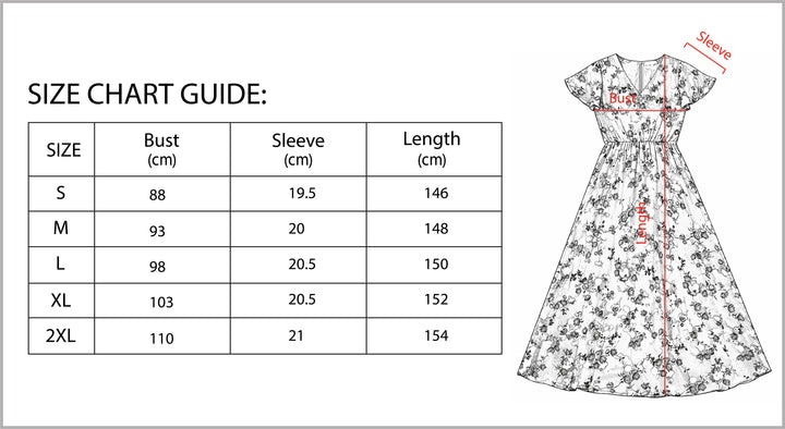 Floral Autumn Dress For Women-Bon Voyage Vintage