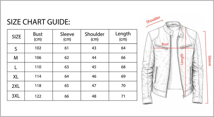 Lightweight Faux Leather Jacket For Men-Bon Voyage Vintage
