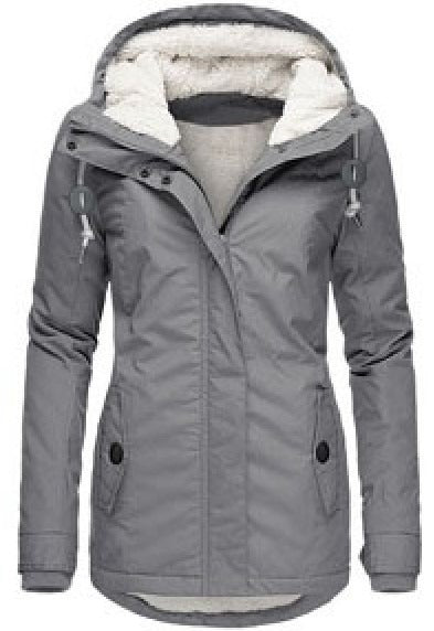 Long Waterproof Winter Coat with Hood For Women's-Bon Voyage Vintage