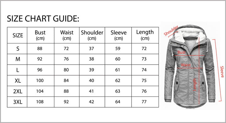 Long Waterproof Winter Coat with Hood For Women's-Bon Voyage Vintage