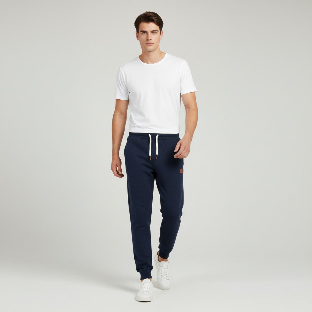 Men’s Autumn Baggy Joggers Relaxed Fit Casual Sweatpants-Bon Voyage Vintage